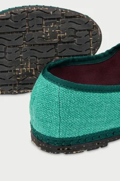 Flabelus Sabrinas-Mercedita de lino Azul