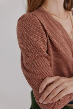 Hoss Intropia T-Shirts-Micaela. T-shirt Castanho