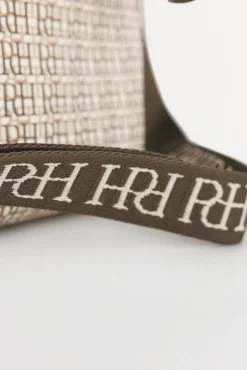 Pedro del Hierro Malas-mini bolsa de mala de tiracolo tipo tote com monograma Verde