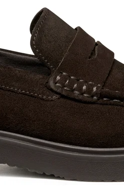 Geox Sapato Social-Mocassim Massimiano Castanho