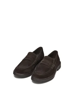 Geox Sapato Social-Mocassim Massimiano Castanho