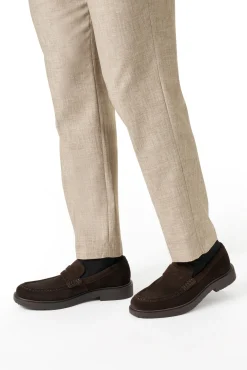 Geox Sapato Social-Mocassim Massimiano Castanho