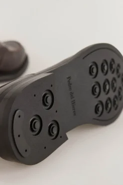 Pedro del Hierro Sapato Social-Mocassim vestir pele Marrom