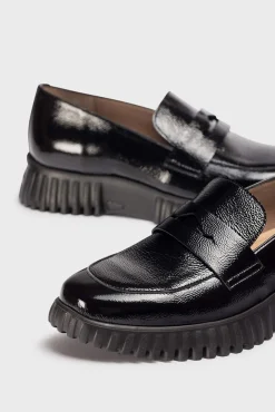 Wonders Mocassins|Calçado De Couro-Mocassins FLEXFLY 02 Preto