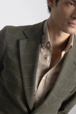 PuroEGO Blazers|Blazers-Moldura de janela americana fina Verde