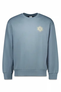 Springfield Sweatshirts-Moletom com gola caixa Legend azul