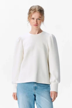 Object Sweatshirts-Moletom com manga sweatshirt Branco