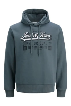 Jack & Jones PLUS Sweatshirts-Moletom Plus Sweatshirt regular fit cinzento