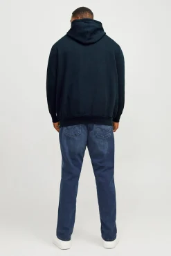 Jack & Jones PLUS Sweatshirts-Moletom Plus Sweatshirt regular fit azul