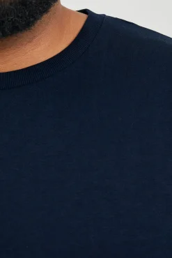 Jack & Jones PLUS Sweatshirts-Moletom Plus Sweatshirt regular fit azul