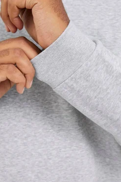 Jack & Jones PLUS Sweatshirts-Moletom Plus Sweatshirt regular fit cinzento