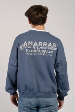 Amarras Sweatshirts-Moletom Sweatshirt Azul