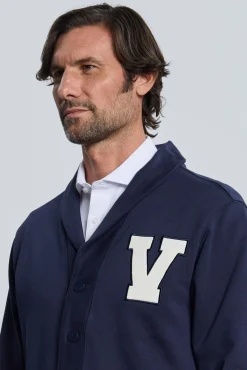 Valecuatro Sweatshirts-Moletom sweatshirt marinho Azul