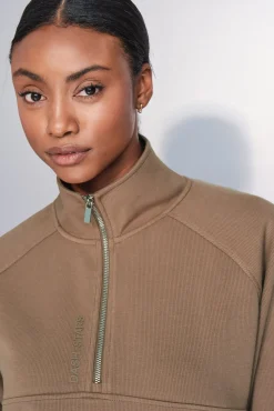 Dash and Stars Sweatshirts-Moletom sweatshirt com gola cru