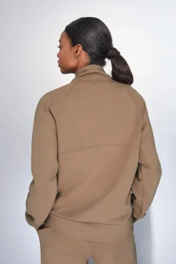 Dash and Stars Sweatshirts-Moletom sweatshirt com gola cru