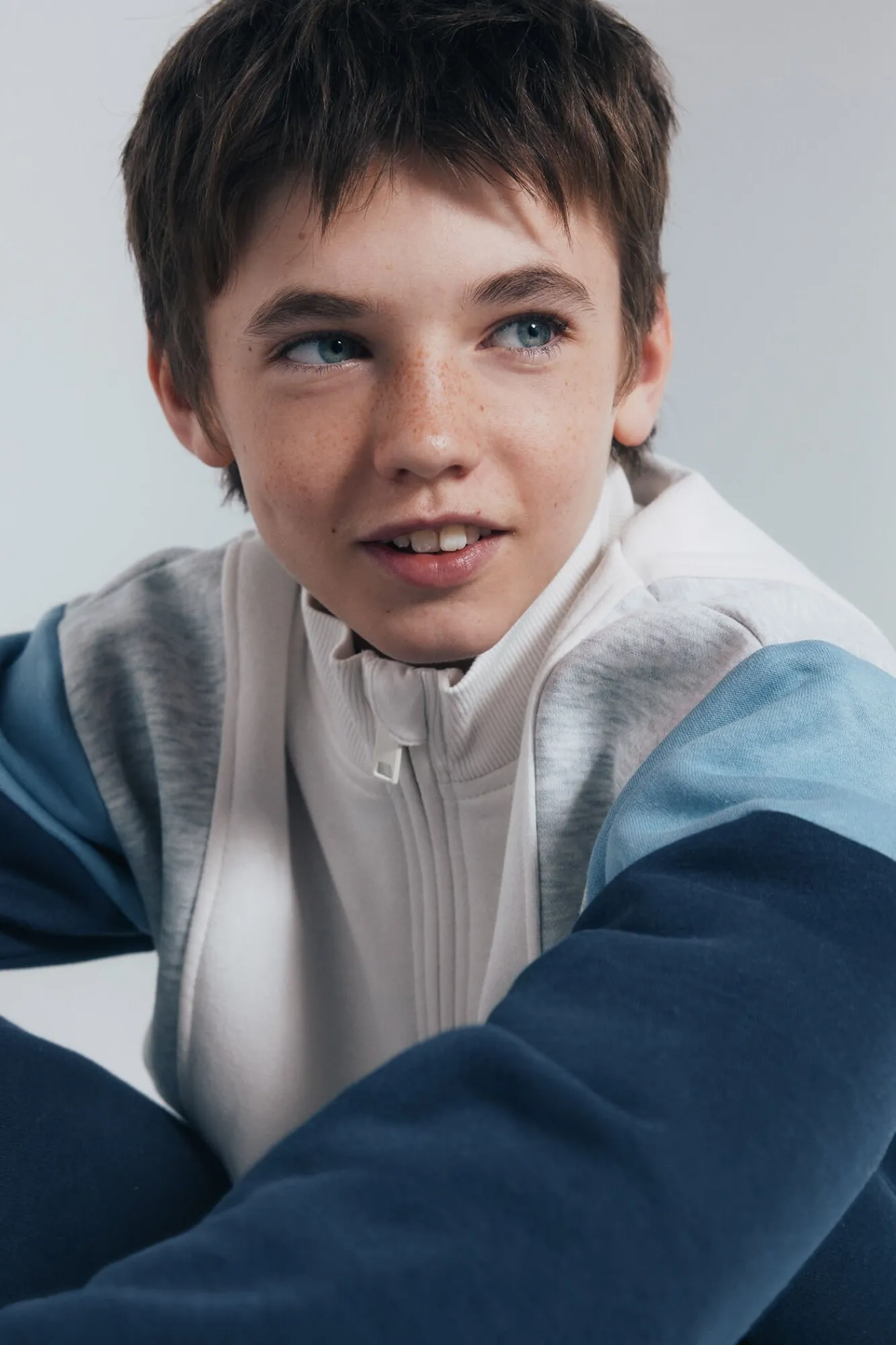 Springfield Kids Sweatshirts|T-Shirts-Moletom Trucker Sweatshirt azul