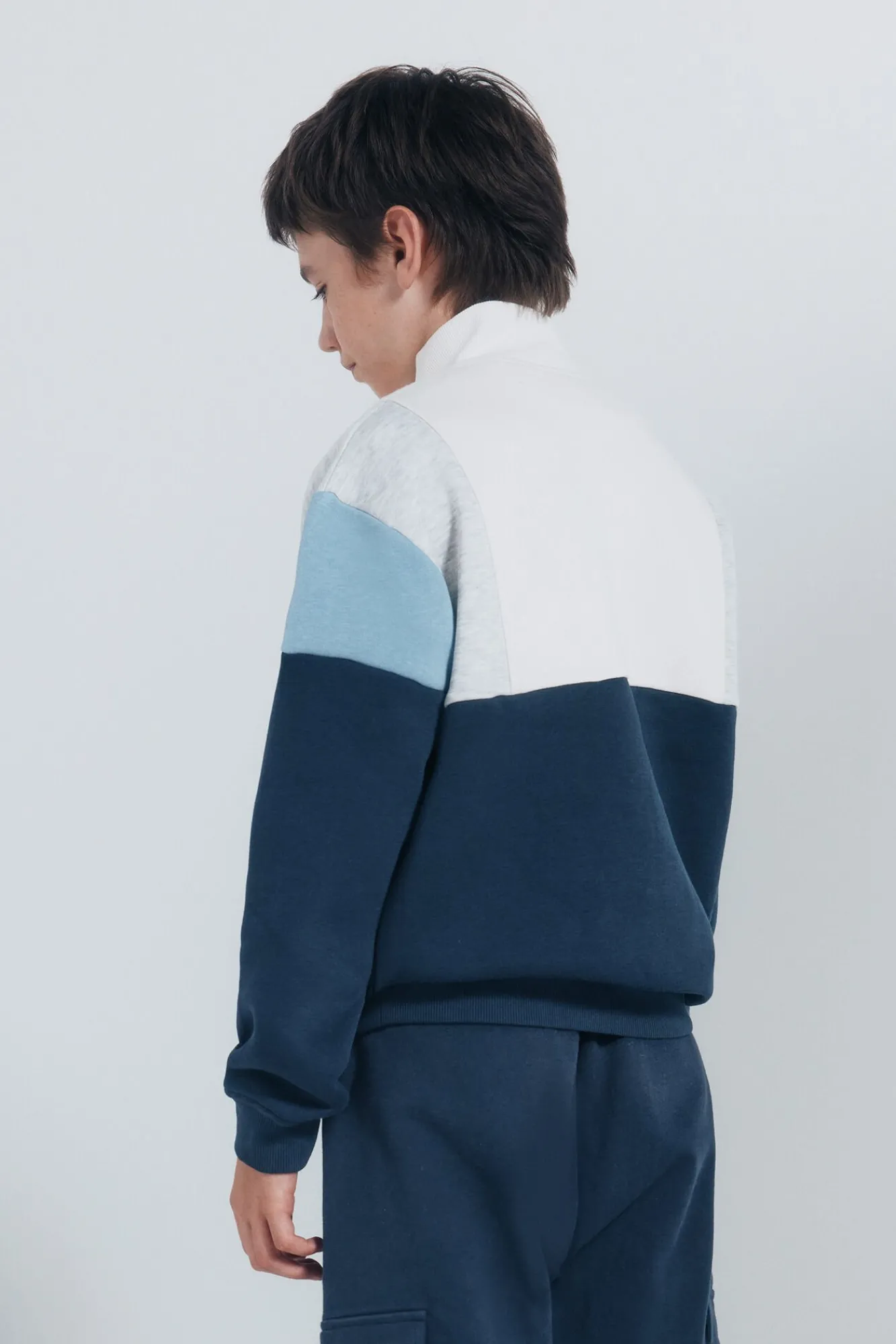 Springfield Kids Sweatshirts|T-Shirts-Moletom Trucker Sweatshirt azul