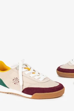 Popa Sneakers|Calçado De Couro-Muse Croute Esportivo Feminino Multicolorido