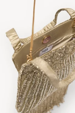 Hoss Intropia Malas-Naomi. Bolsa de contas Dourado