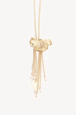 Hoss Intropia Joalharia E Bijuteria-Neisa. Colar longo de moedas Dourado