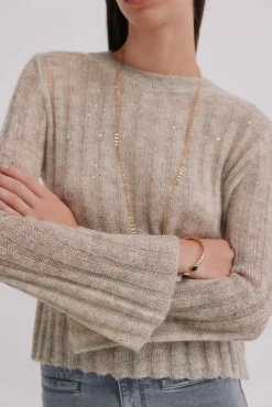 Hoss Intropia Camisolas-Neus. Camisola de gola redonda Cinzento