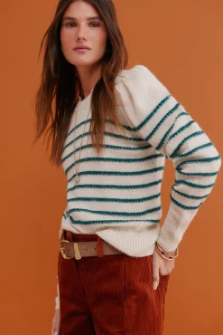 Hoss Intropia Camisolas-Ninnette. Camisola riscas white