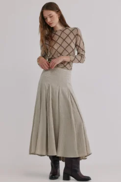 Hoss Intropia T-Shirts-Nora. Top estampado Beige