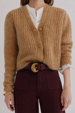 Hoss Intropia Camisolas-Nérida. Casaco de malha Beige