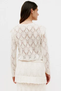 Hoss Intropia T-Shirts|Blusas-Nuria. Top de manga comprida Beige