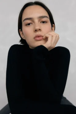 Pedro del Hierro Camisolas-Oitos de cisne básicos Preto