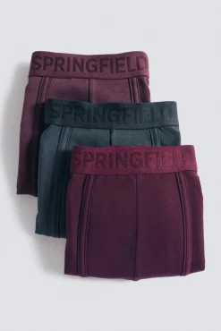 Springfield Roupa Interior-Pack 3 boxers estampado