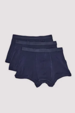 Springfield Roupa Interior-Pack 3 boxers básicos azul