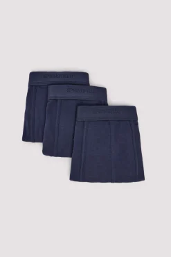 Springfield Roupa Interior-Pack 3 boxers básicos azul