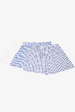 Cortefiel Roupa Interior-Pack 3 boxers tecido Branco