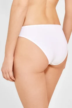 Women'secret Roupa Interior-Pack 6 cuecas clássicas microfibra branco