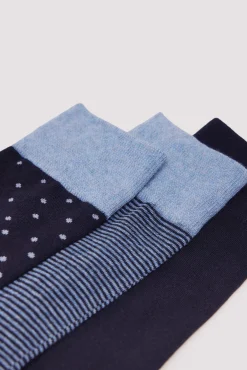 Springfield Meias-Pack 3 meias azuis azul