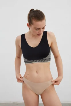 Dash and Stars Roupa Interior-Pack 2 tangas nude cru