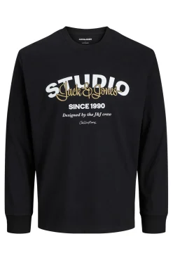 Jack & Jones T-Shirts-Pack 2 T-shirts Studio preto