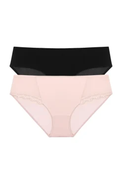 Dorina Roupa Interior-Pack com 2 calcinhas hipster clássicas Jana multicolour