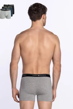 Punto Blanco Roupa Interior-Pack de 3 boxers de algodão estampado