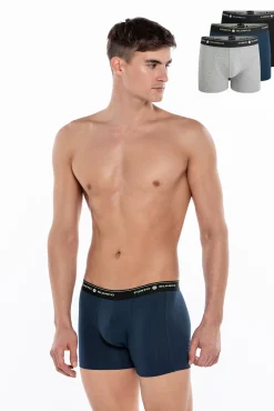 Punto Blanco Roupa Interior-Pack de 3 boxers de algodão estampado