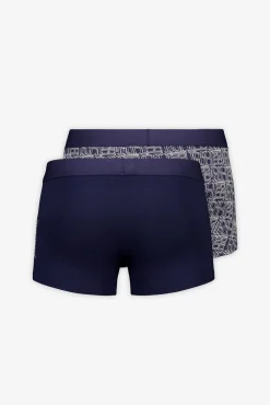 Pedro del Hierro Roupa Interior-Pack de 2 boxers em malha Azul