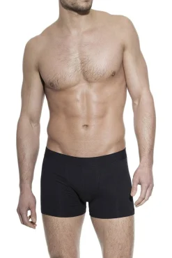 Bread & Boxers Roupa Interior-Pack de 3 boxers s de algodão orgânico preto