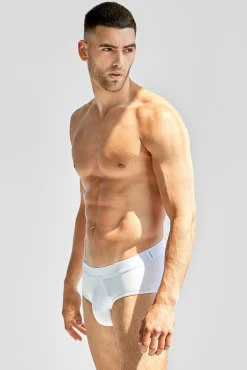 Bread & Boxers Roupa Interior-Pack de 3 cuecas brancas branco