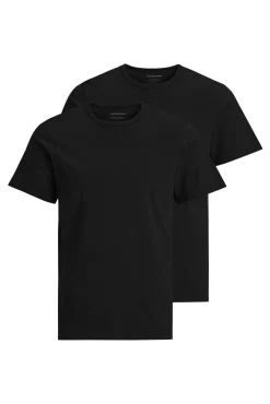 Jack & Jones T-Shirts-Pack de 2 regular fit preto