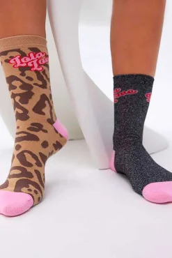 Lola Casademunt Meias-Pack meias Castanho