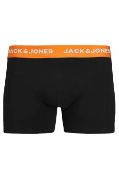 Jack & Jones Roupa Interior-Pack x5 boxers lisos preto