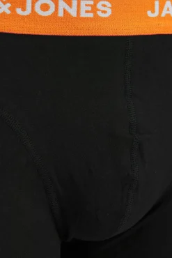Jack & Jones Roupa Interior-Pack x5 boxers lisos preto