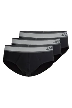 Jack & Jones Roupa Interior-Pacote 3 Boxer preto