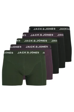 Jack & Jones Roupa Interior-Pacote 5 Boxer rosa